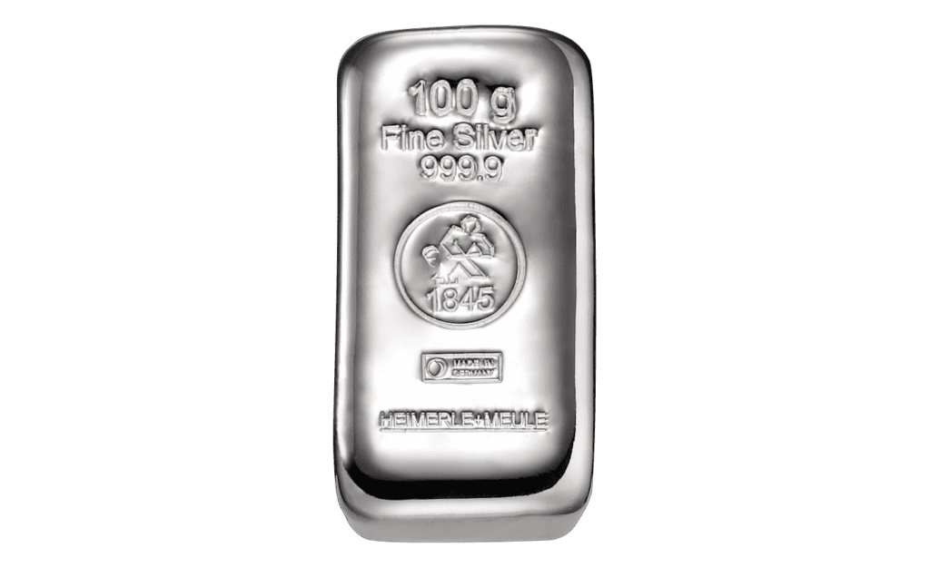Anlagebarren Silber bei Bruno Welz GmbH kaufen